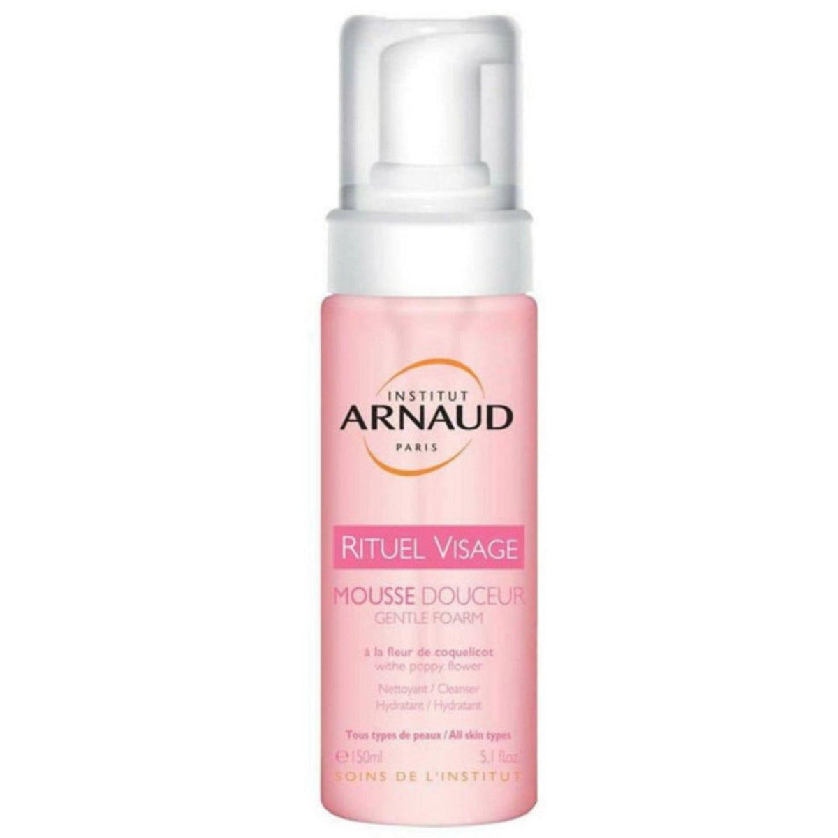 Institut Arnaud, Facial Care Ritual, Natural, Purifying, Cleansing Foam, 150 ml