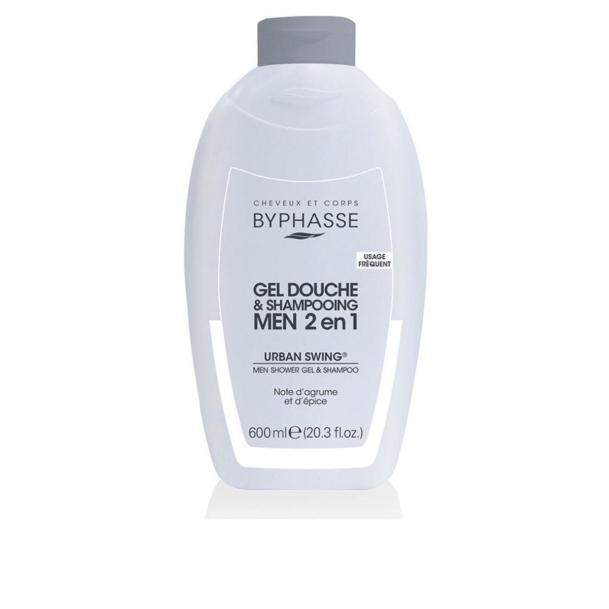 Byphasse, Urban Swing, Shower Gel & Shampoo 2-In-1, 600 ml