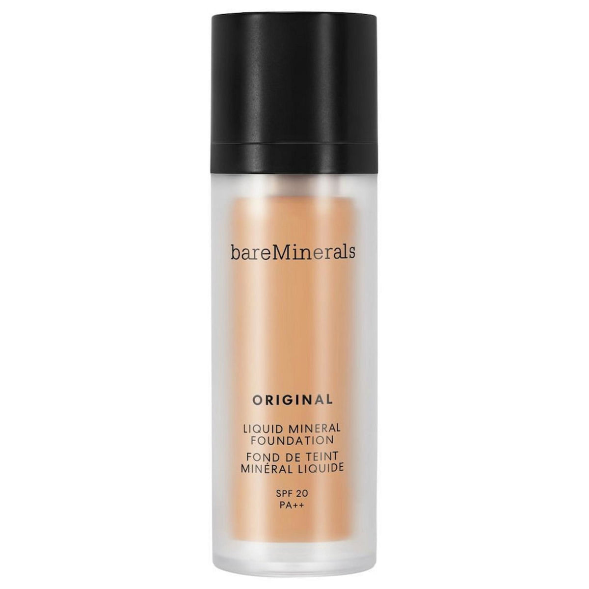 BareMinerals, Original Liquid Mineral, Luminous, Liquid Foundation, 16, Golden Nude, SPF 20, 30 ml