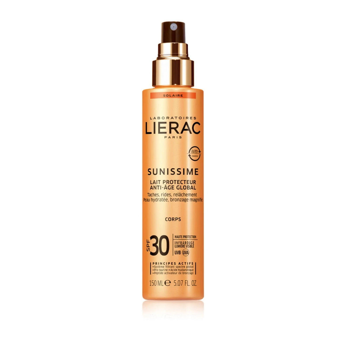 Lierac Sunissime Anti-Aging-Körpersonnenschutzlotion SPF30 150 ml