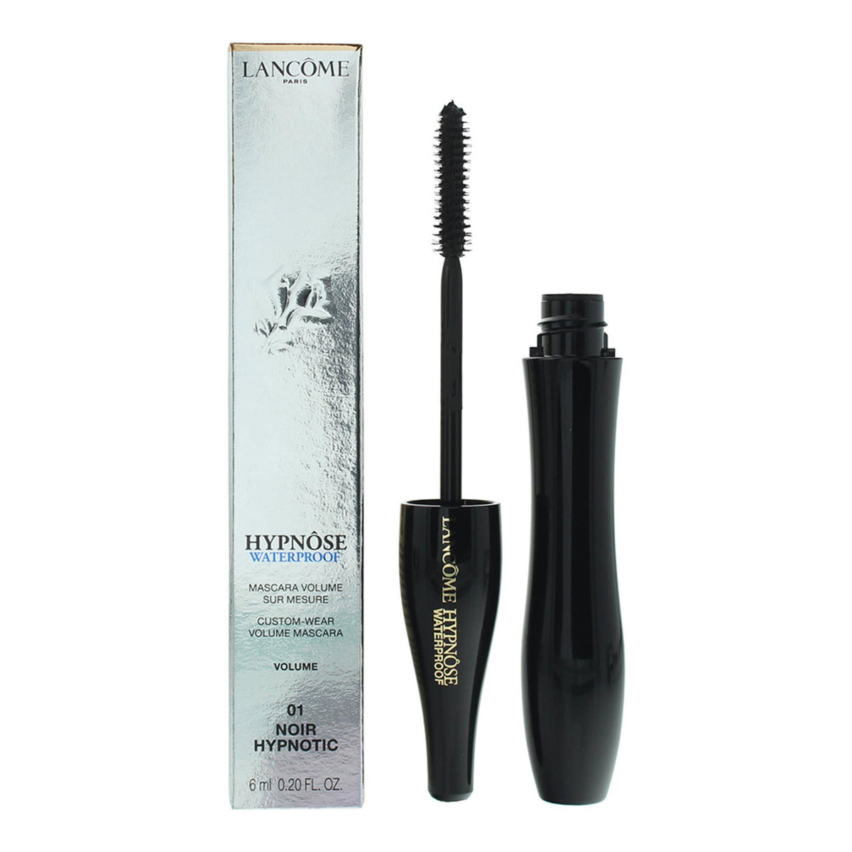 Lancome, Hypnose, Waterproof, Volumizing, Mascara, 01, Noir Hypnotic, 6.2 ml