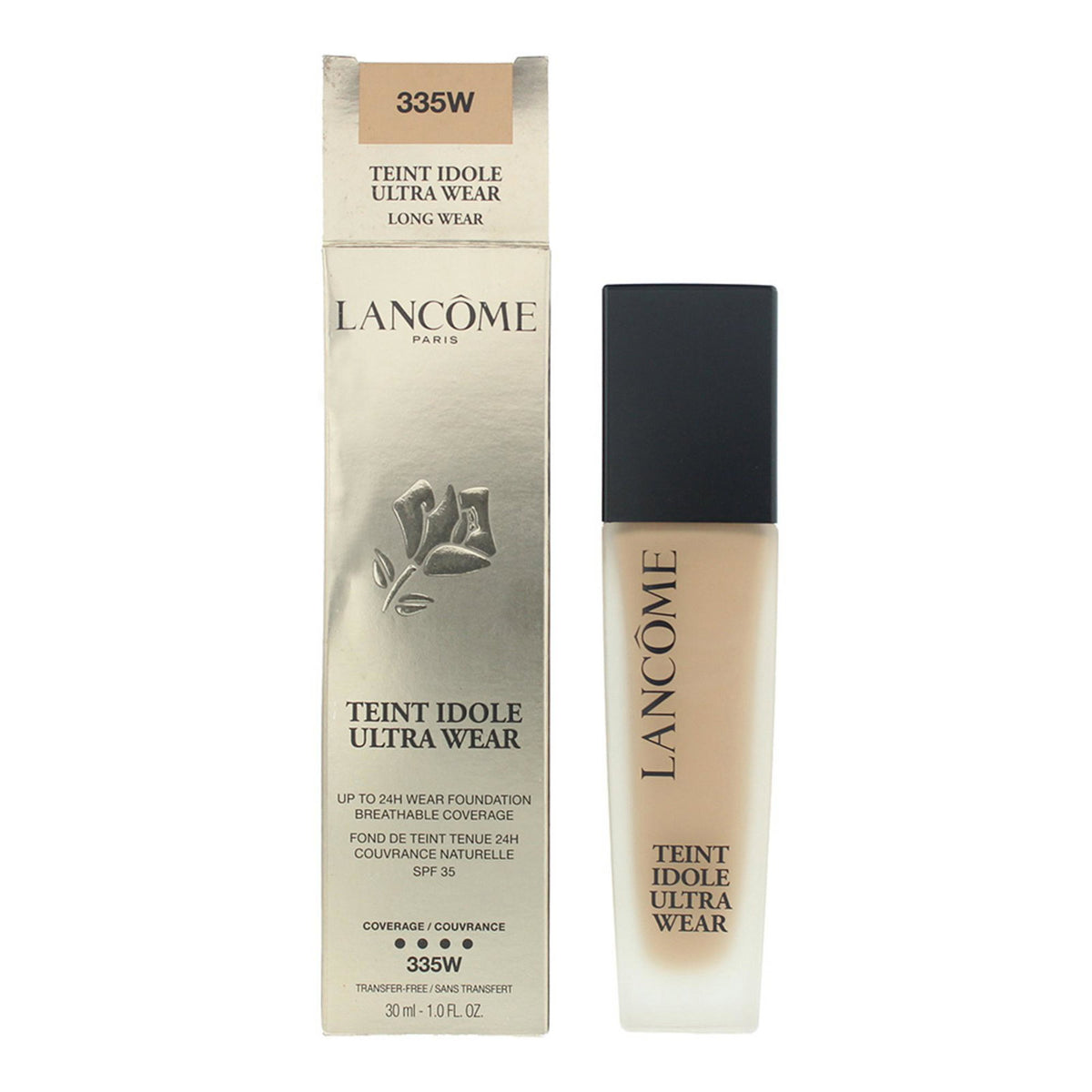 Lancome, Teint Idole Ultra, Liquid Foundation, 335W, Yes, 30 ml
