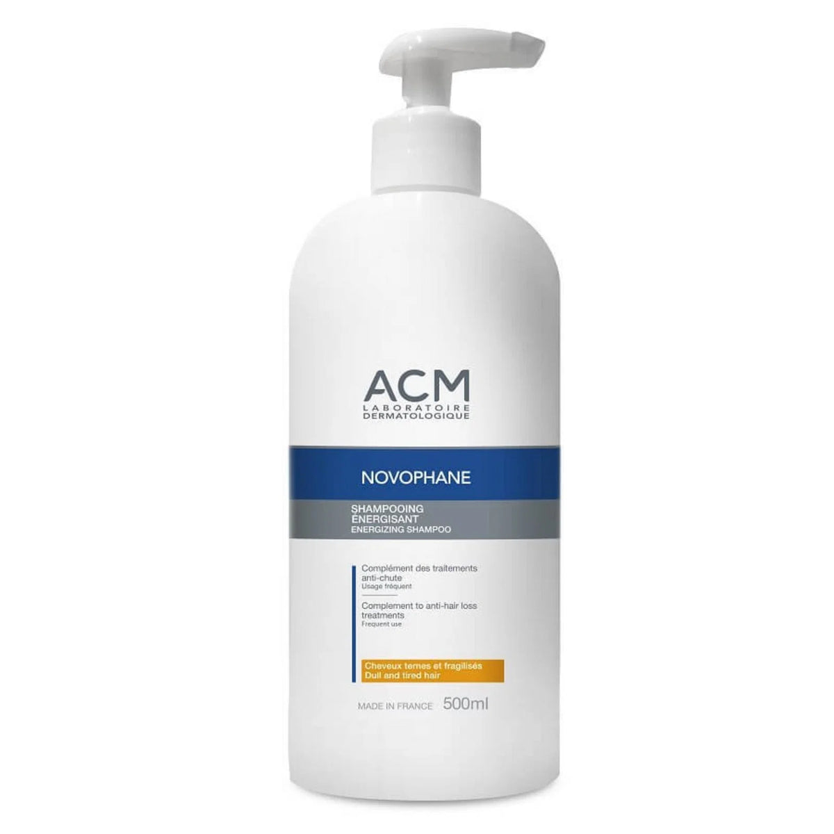 Laboratoire ACM, Novophane, Hair Treatment Shampoo, Energizing, Fine, 500 ml