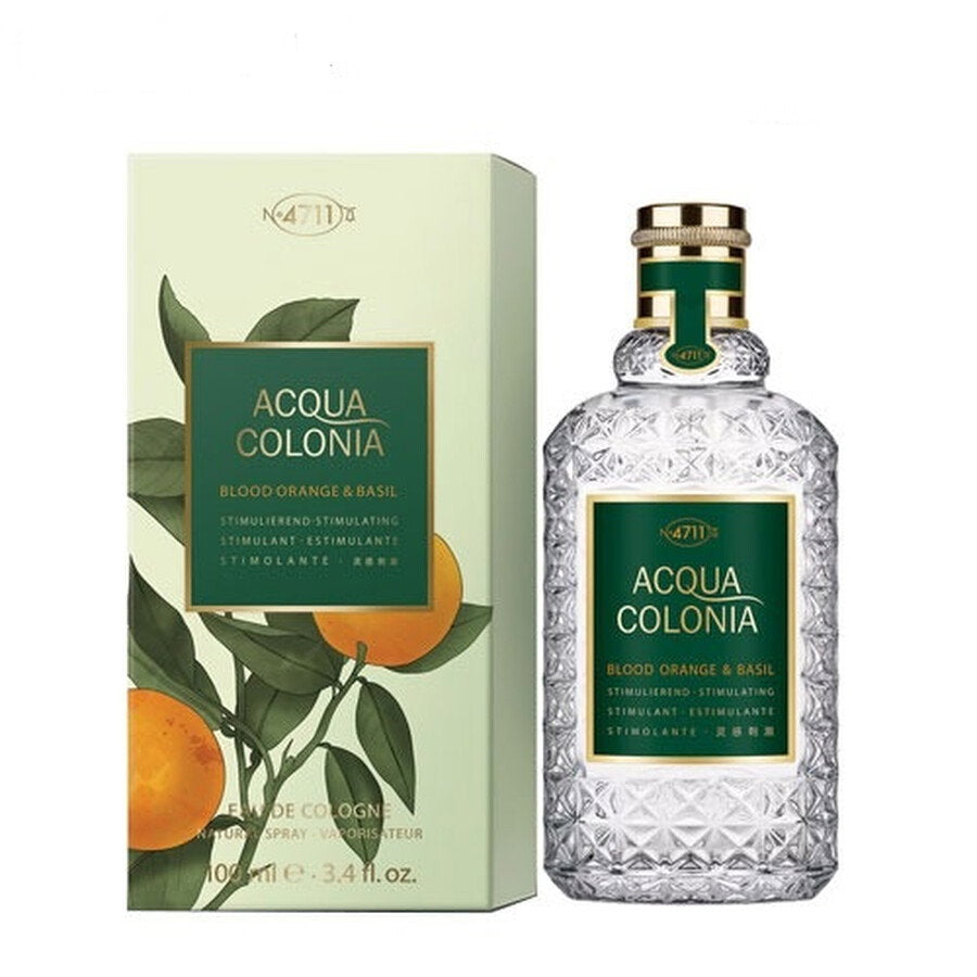 4711, Acqua Colonia Blood Orange & Basil, Eau De Cologne, Unisex, 100 ml