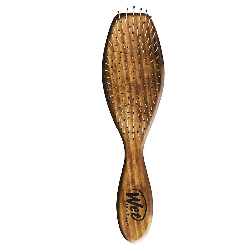 Wet Brush, Shine Enhancer, Detangler, Hair Brush, Burnt Wood, Detangle