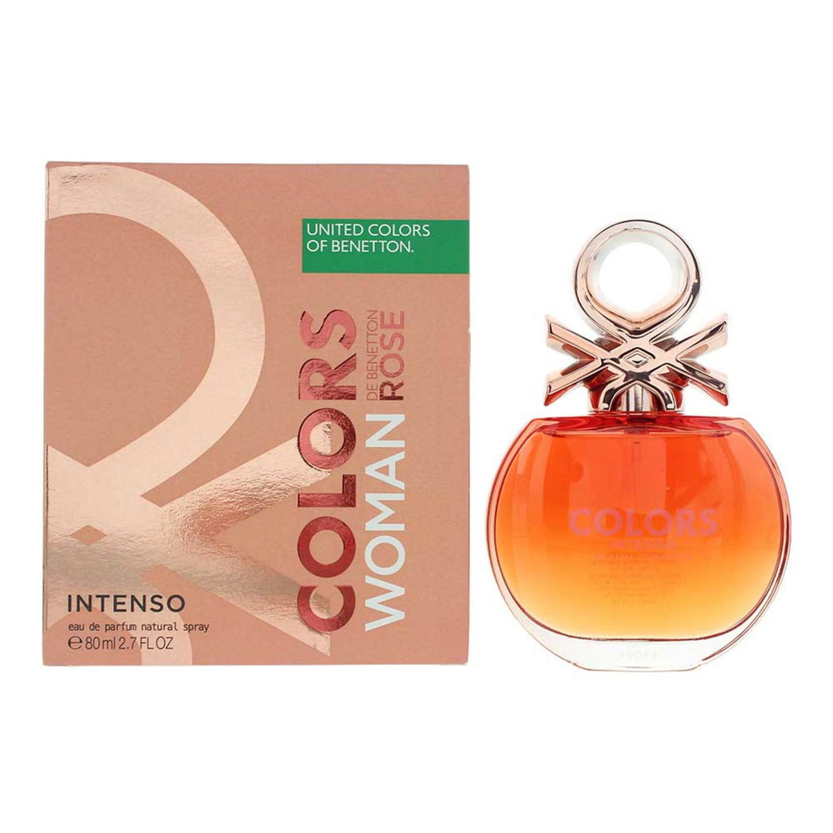 Benetton, Colors Rose, Eau De Parfum, For Women, 80 ml