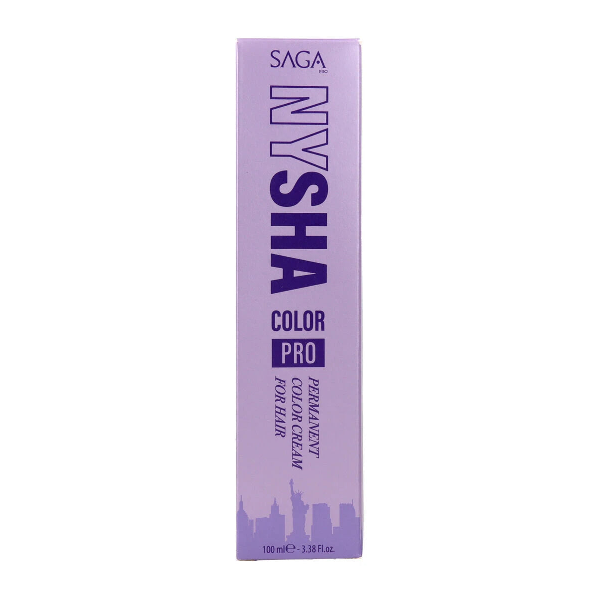 Permanent Dye Saga Pro Nysha Color Nº 9.11 100 ml product packaging