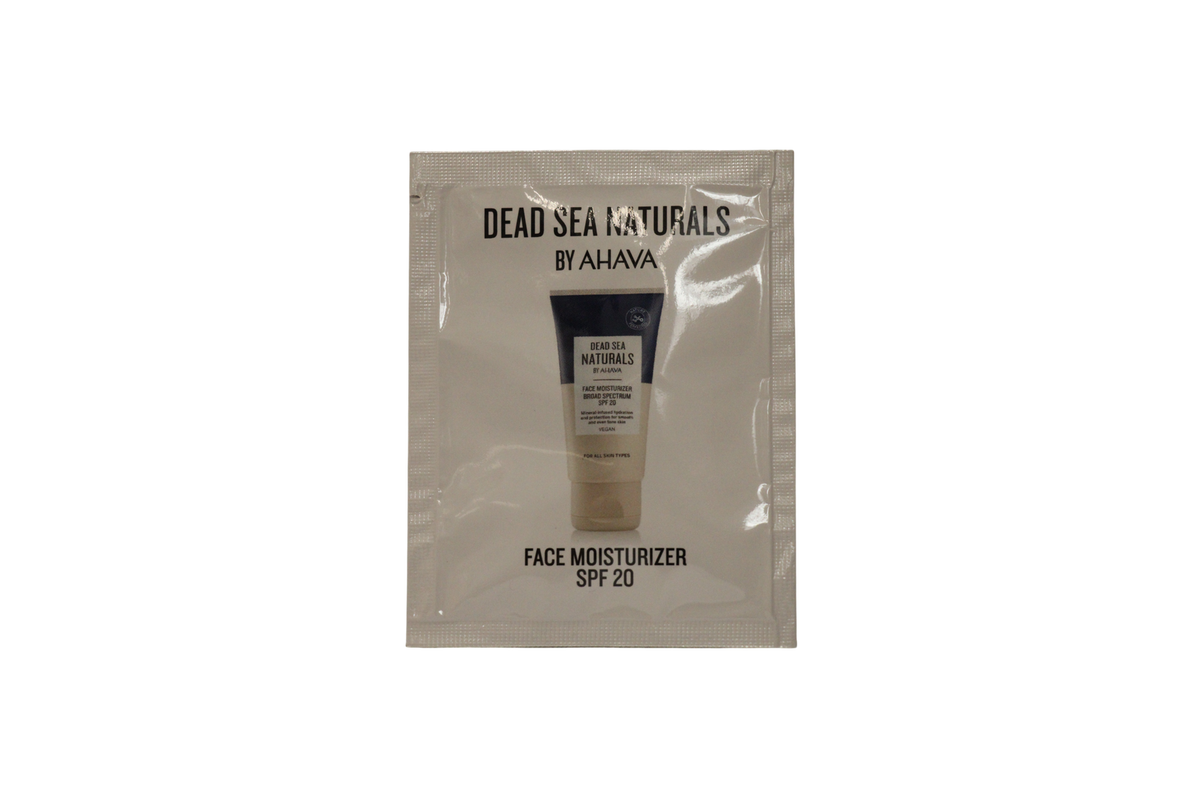 Ahava Dead Sea Naturals Gesichtsfeuchtigkeitscreme SPF 20 - 3 ml Sample