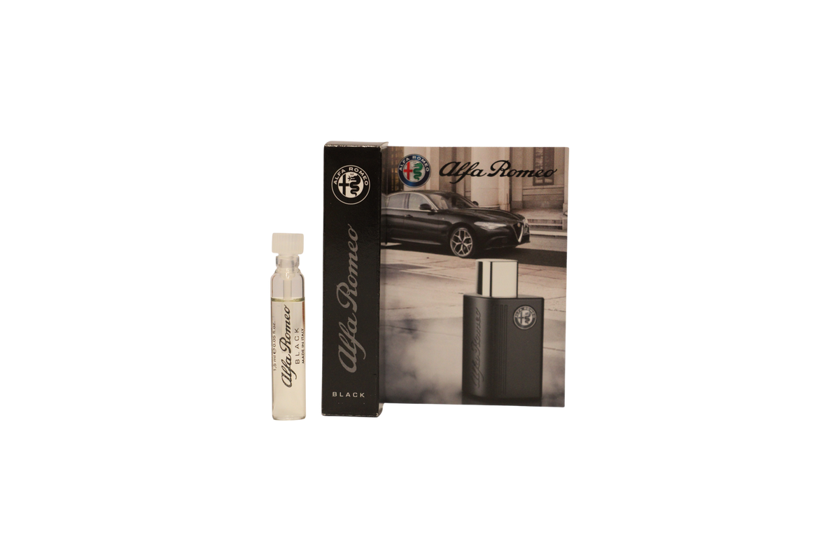 Alfa Romeo Black Eau de Toilette für Herren 2 ml Vial