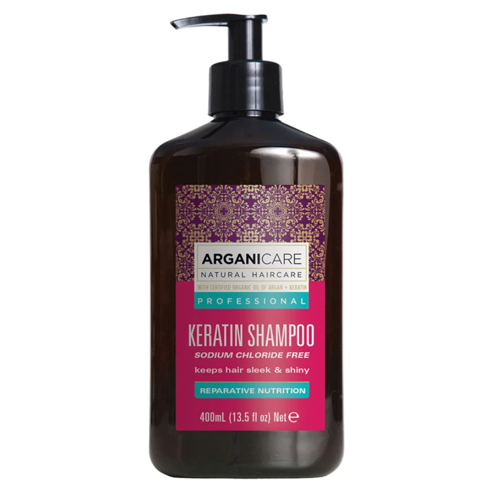 Arganicare Keratin Shampoo Reparierend & Pflegend 400 ml