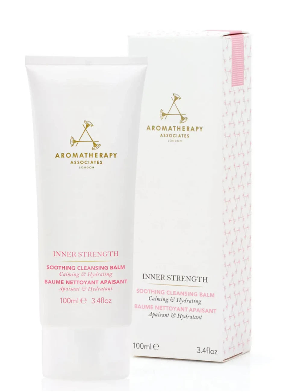 Aromatherapy Associates, Inner Strength, Omega-Rich, Calming, Cleansing Balm, For Face, 100 ml