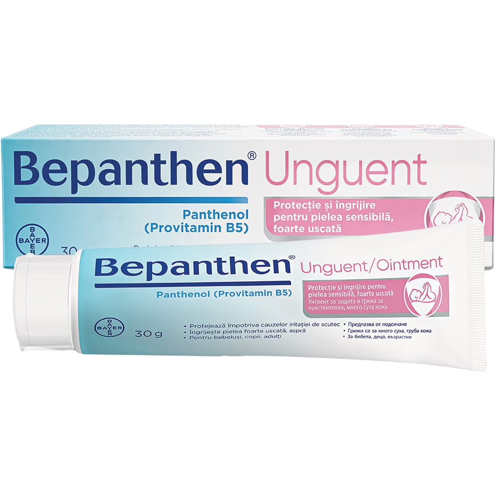 Bayer, Bepanthen, Panthenol, Anti-Irritation, Cream, Nappy Area, 100 ml