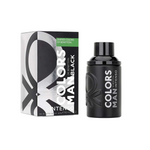 Benetton, Colors Man Black Intenso, Eau De Parfum, For Men, 60 ml