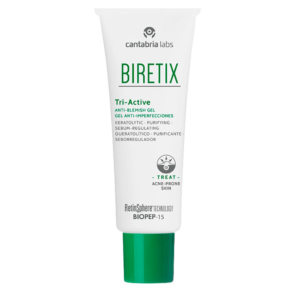 Cantabria Labs Biretix Tri-Active Gel gegen Hautunreinheiten 50 ml