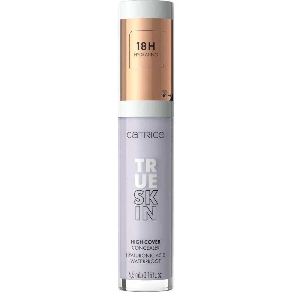 Catrice, True Skin, Hyaluronic Acid, Waterproof, High Coverage, Liquid Concealer, 400, CC Lavender, 4.5 ml