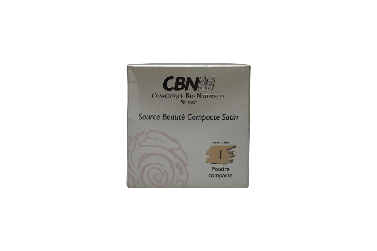 CBN Source Beauté Kompaktfoundation Satin-Finish Farbton 1 - 10 g