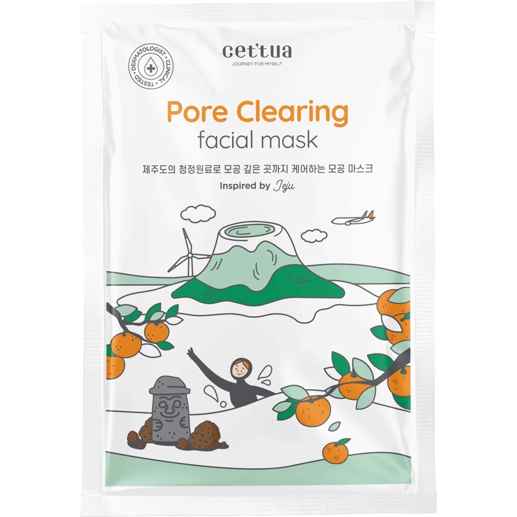 Cettua Jeju Porenklärende Tuchmaske 20 g