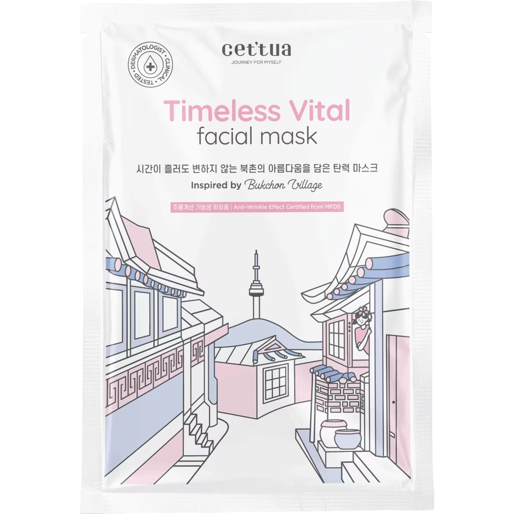 Cettua Timeless Vital Tuchmaske gegen Hautalterung 20 g