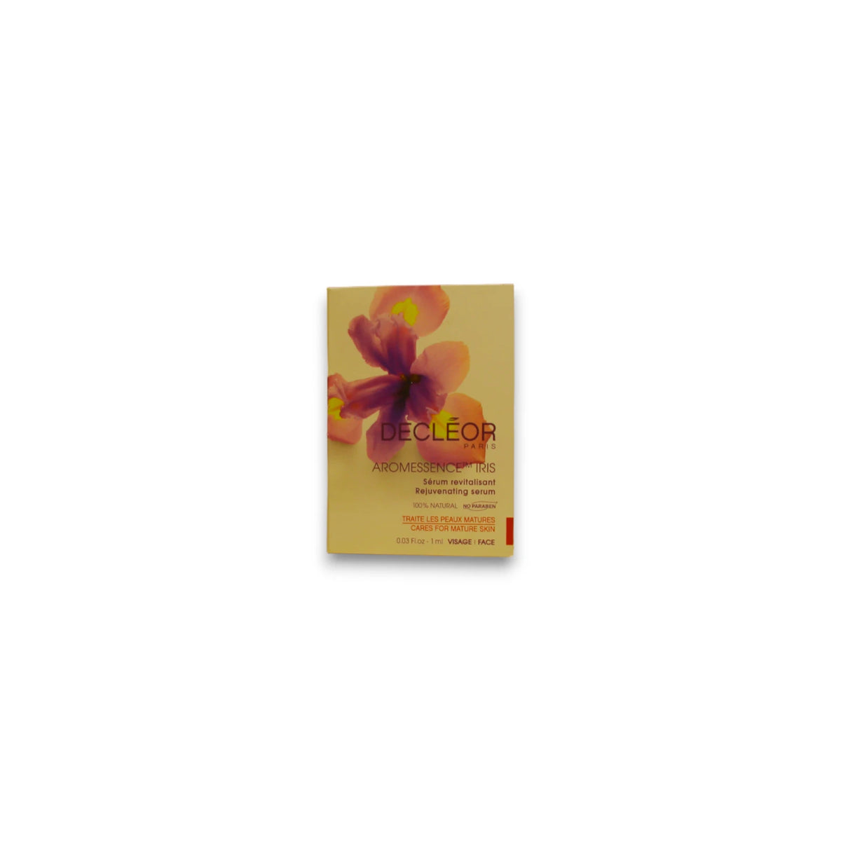 Decleor, Aromessence Iris, Essential Oils, Rejuvenating, Morning, Oil, For Face & Eyes, 1 ml *Sample