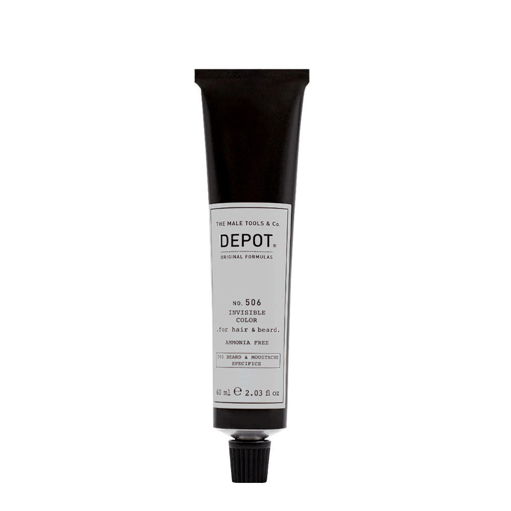 Depot No. 506 Invisible Color Semipermanente Haarfarbe Natural Titanium 60 ml