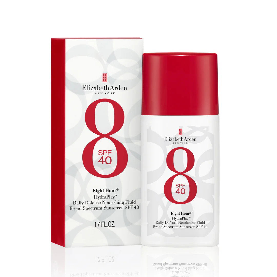 Elizabeth Arden, Eight Hour HydraPlay, Hydrating, Daily, Fluid, For Face, SPF 40, 50 ml