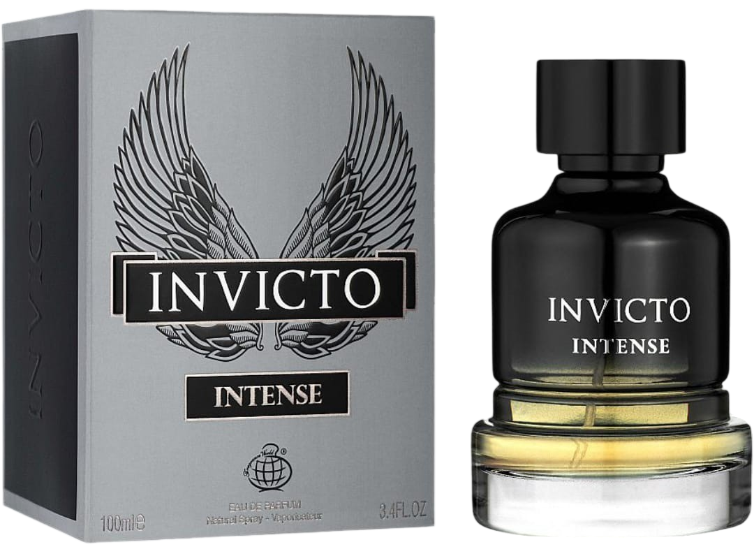 Fragrance World, Invicto Intense, Eau De Parfum, For Men, 100 ml