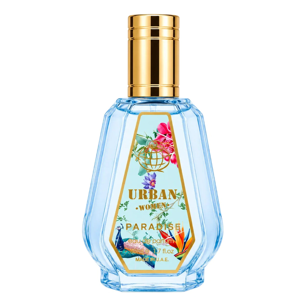 Fragrance World, Urban Women Paradise, Eau De Parfum, For Women, 50 ml
