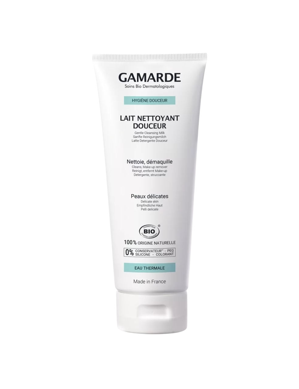 Gamarde, Gamarde, Bio, Eliminates Impurities, Cleansing Milk, Face, 200 ml