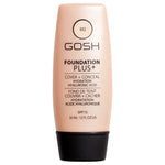 Gosh, Foundation Plus+, Hydrating, Brightening & Covering, Liquid Foundation, 002, Ivory, SPF 15, 30 ml