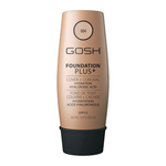 Gosh, Foundation Plus+, Liquid Foundation & Concealer 2-In-1, 004, Natural, SPF 15, 30 ml