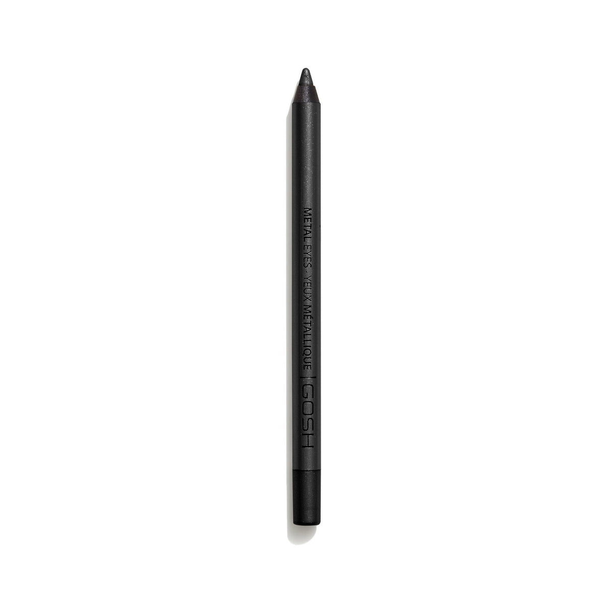 Gosh, Metal Eyes, Gel Pencil Eyeliner, 001, Hematite, 1.2 g