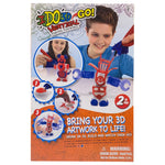 Ido3D, Go Bring Your 3D Artwork To Life Drawing & Colouring Kits