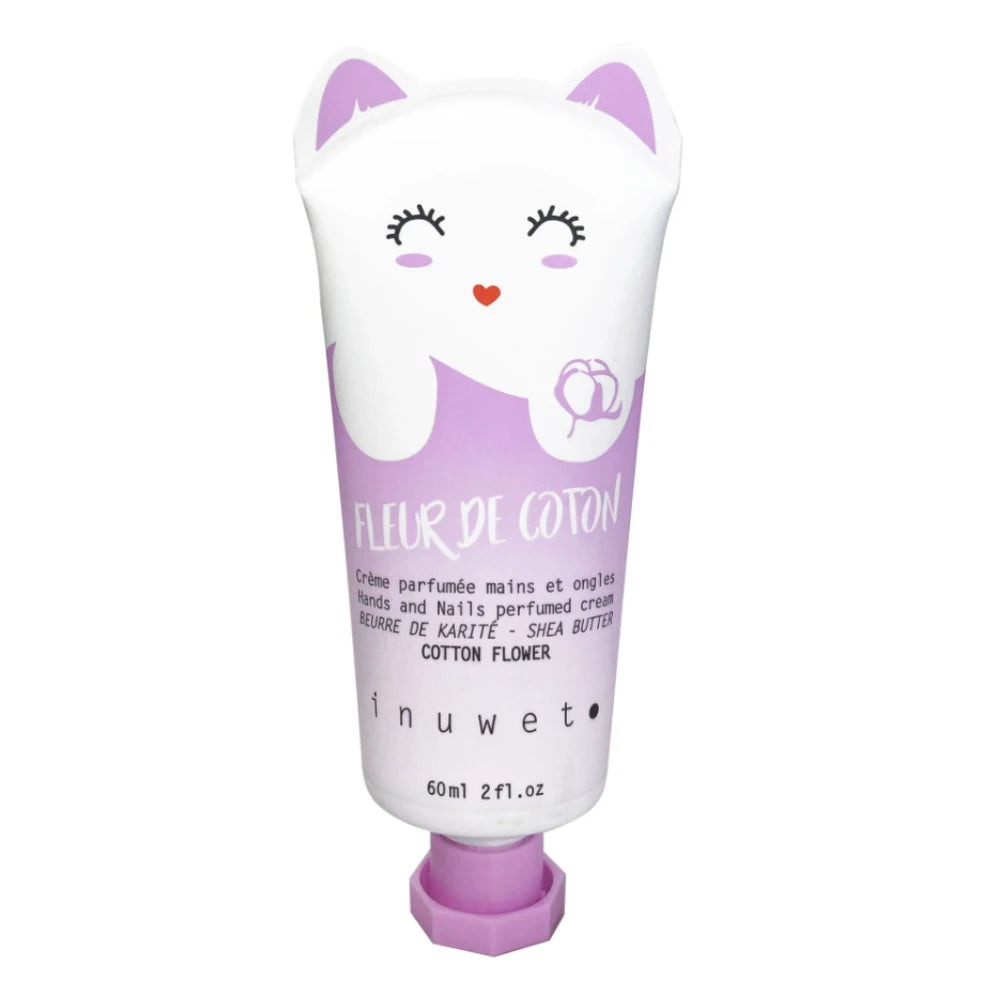 Inuwet, Fleur D'Oranger, Vegan, Pflegend & Geschmeidig machend, Hand- & Nagelcreme, Blumig, 60 ml