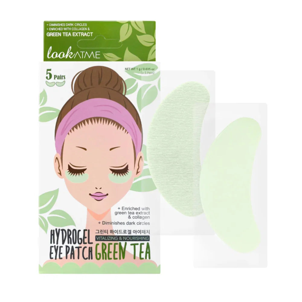 Look At Me Hydrogel-Augenpads mit grünem Tee 10 g