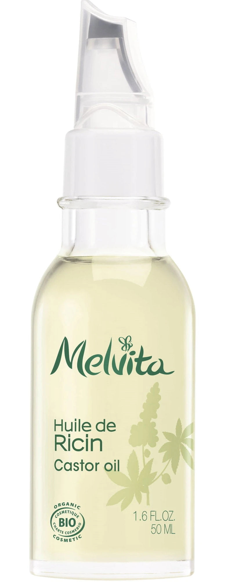 Melvita, Castor , Organic, Strengthening, Oil, For Nails, Eyelashes & Eyebrows, 50 ml *Tester