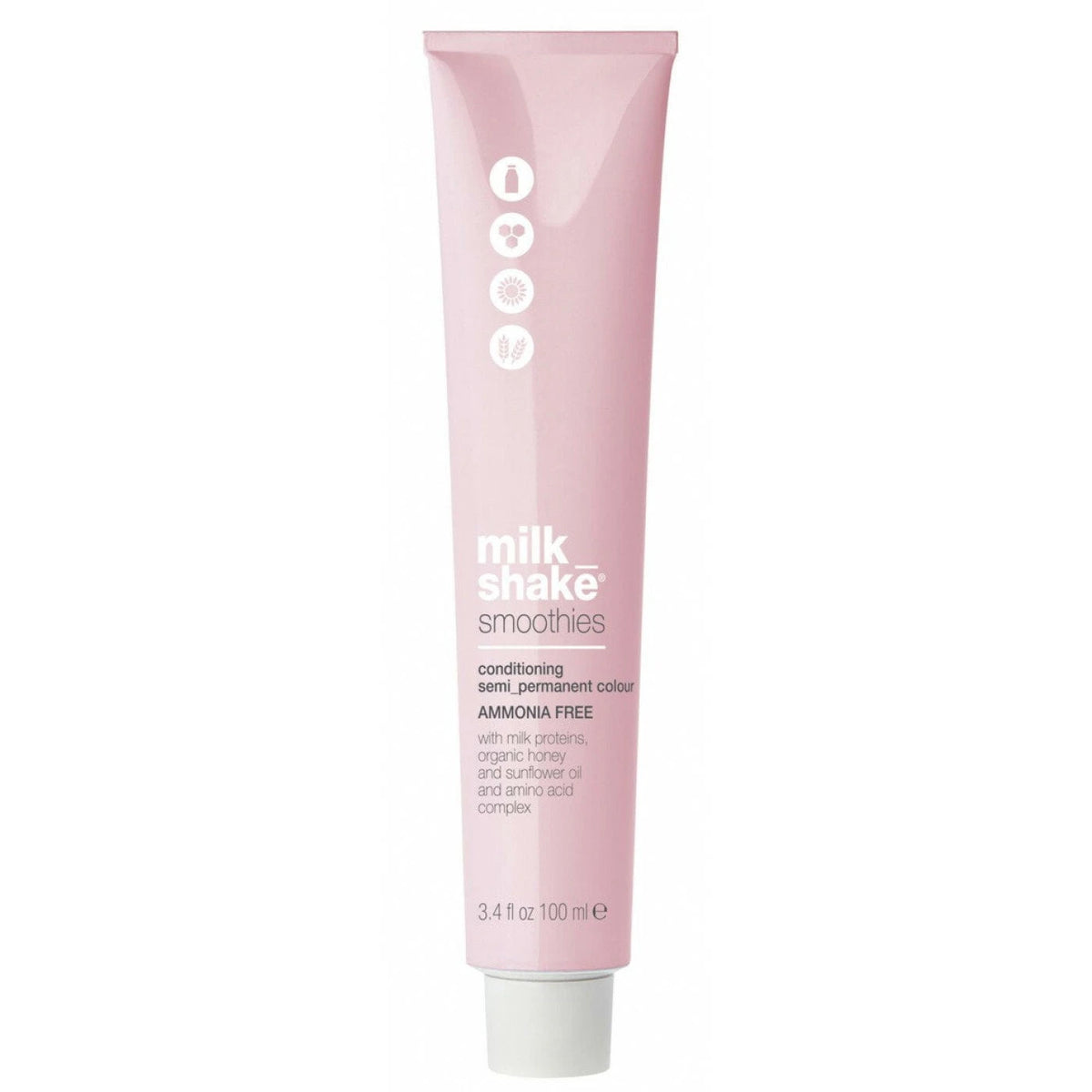 Milk Shake, Smoothies, Ammonia-Free, Semi-Permanent Hair Dye, 6.436CG Dark Copper Golden Blond, 100 ml