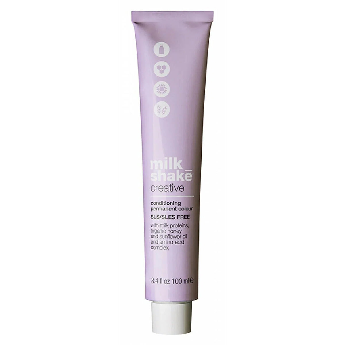 Milk Shake, Creative, SLS/SLES-Free, Permanent Hair Dye, 5 Castano Chiaro, 100 ml