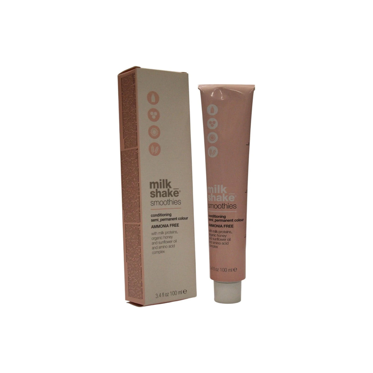 milk_shake Smoothies Semi-Permanente Haarfarbe 5.8 Moka Hellbraun 100 ml