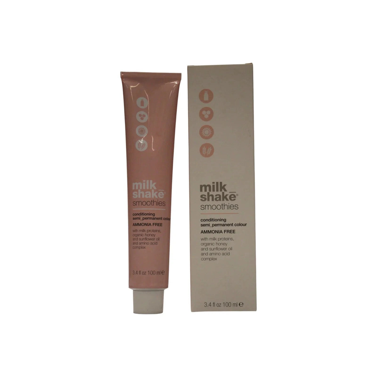 Milk Shake Smoothies Semi-Permanente Haarfarbe 8.34 Chiaro Dorato Rame 100 ml