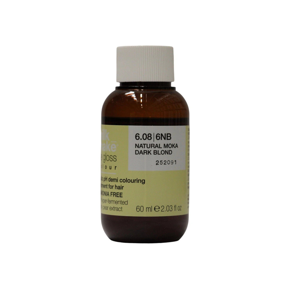 milk_shake The Gloss Saure pH Demi-Permanente Farbe 6.08 Natürliches Mokka Dunkelblond 60 ml