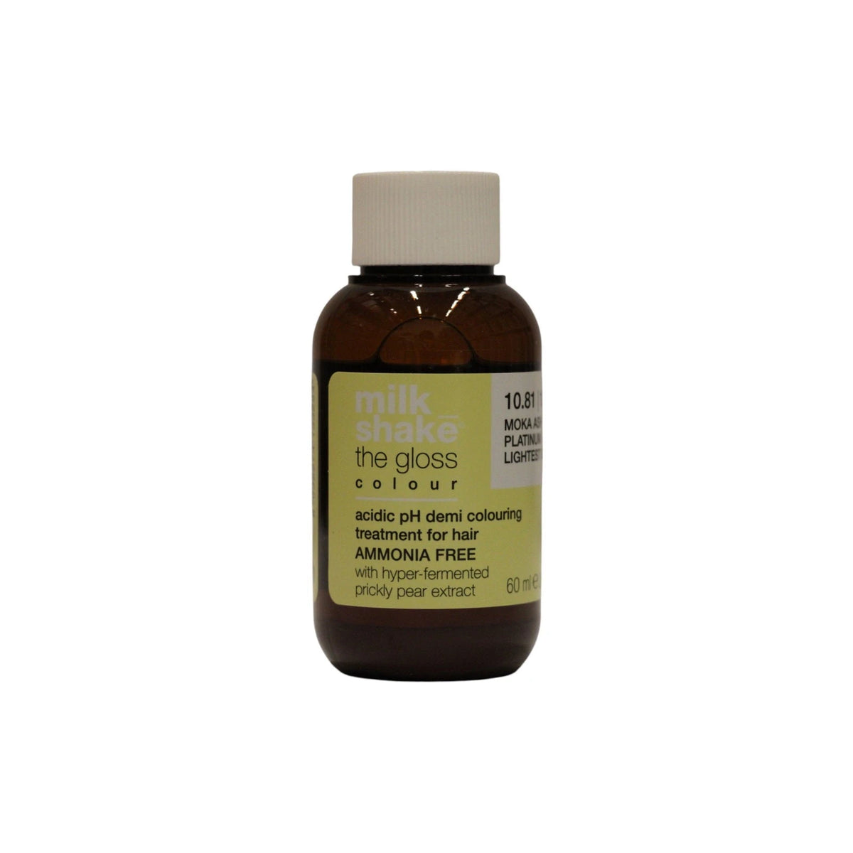 milk_shake The Gloss Acidic pH Demi-Permanente Haarfarbe 10.81 Moka Asch-Platin 60 ml