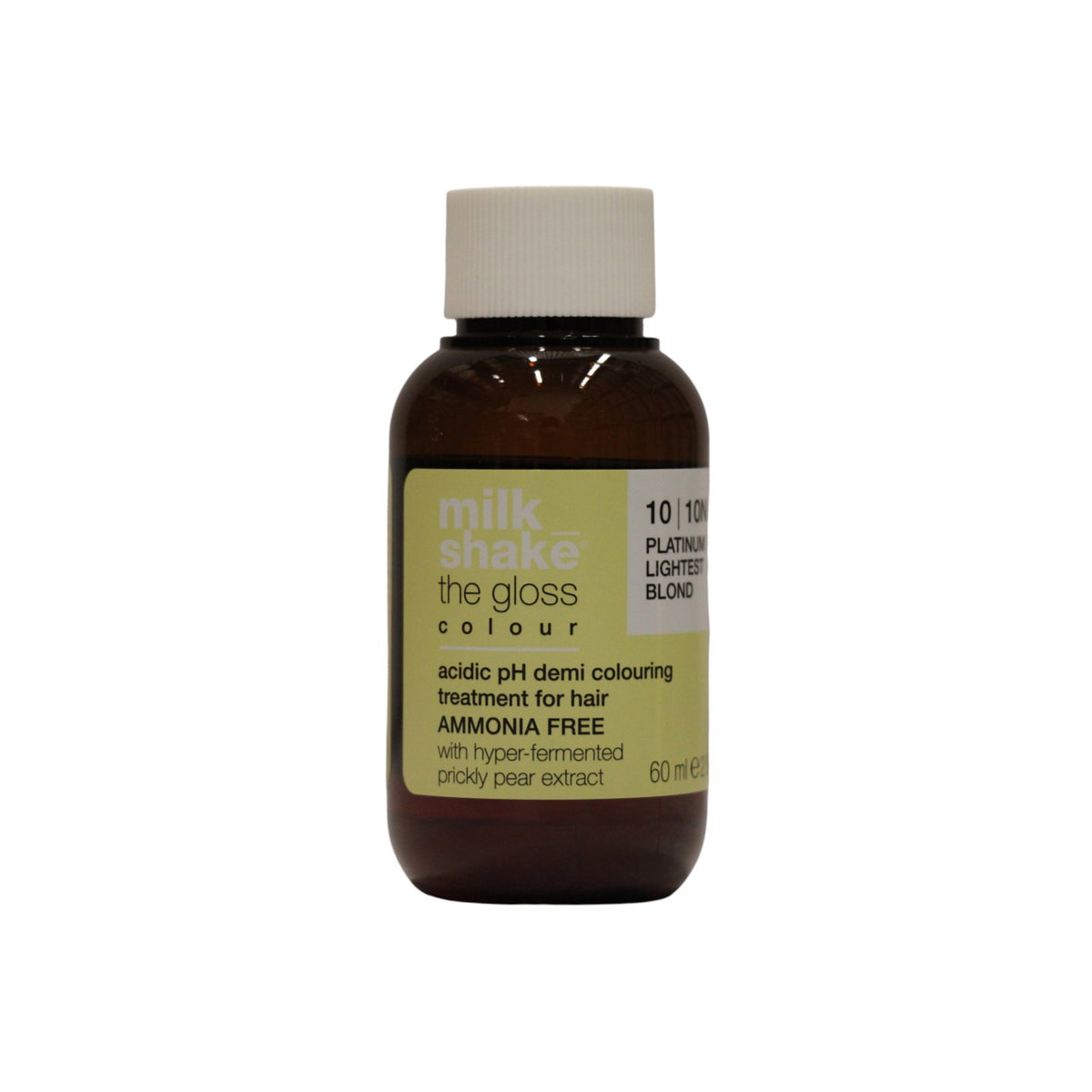 milk_shake The Gloss Colour Demi-permanente Haarfarbe 10.10N Hellstes Platinblond 60 ml