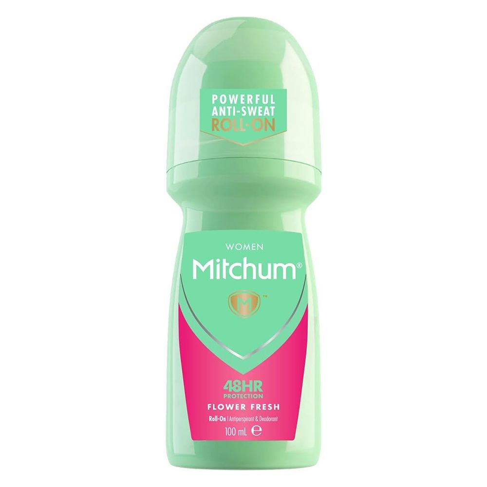 Mitchum, Flower Fresh, Anti-Perspirant, Deodorant Roll-On, For Women, 100 ml