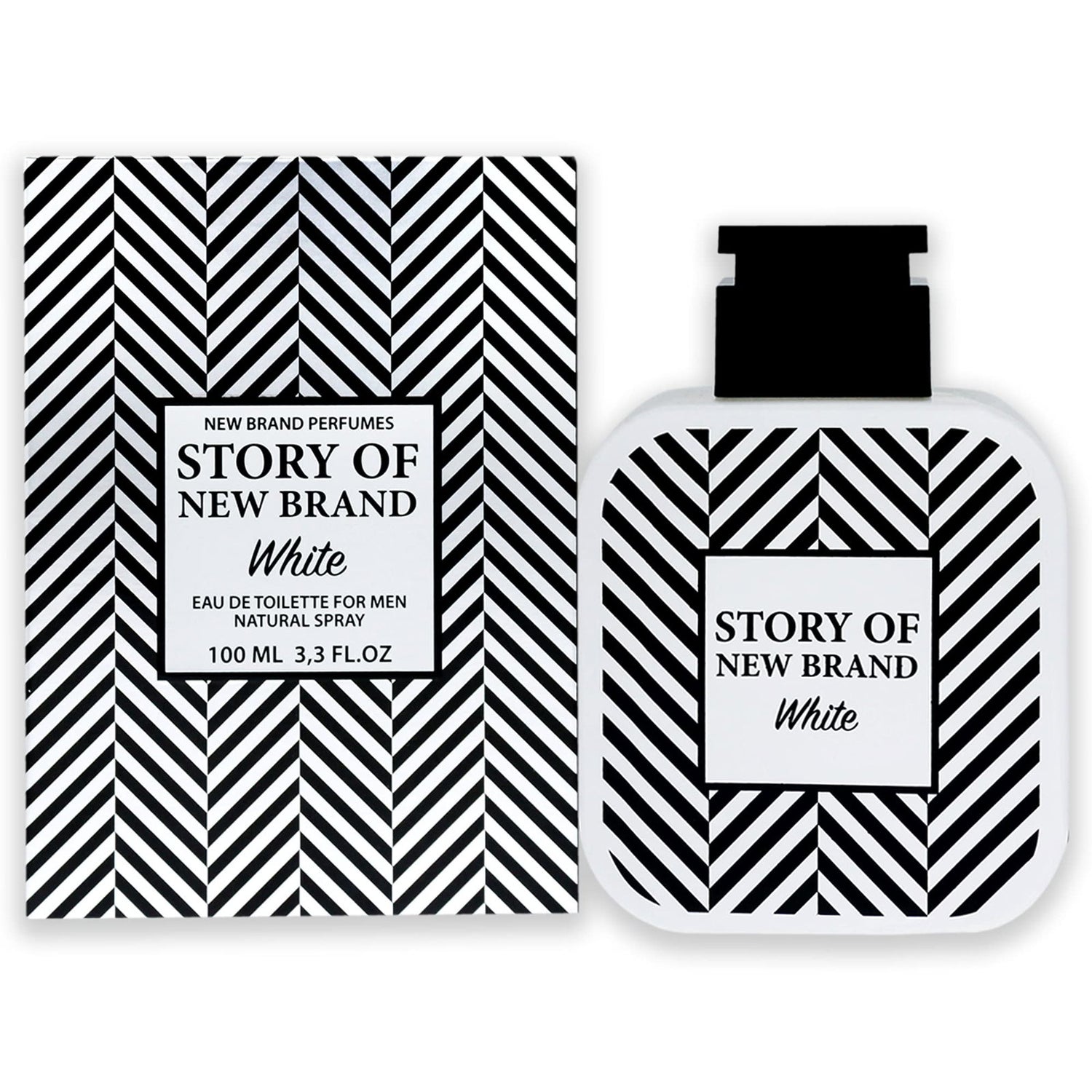 New Brand, Story Of New Brand White, Eau De Toilette, For Men, 100 ml