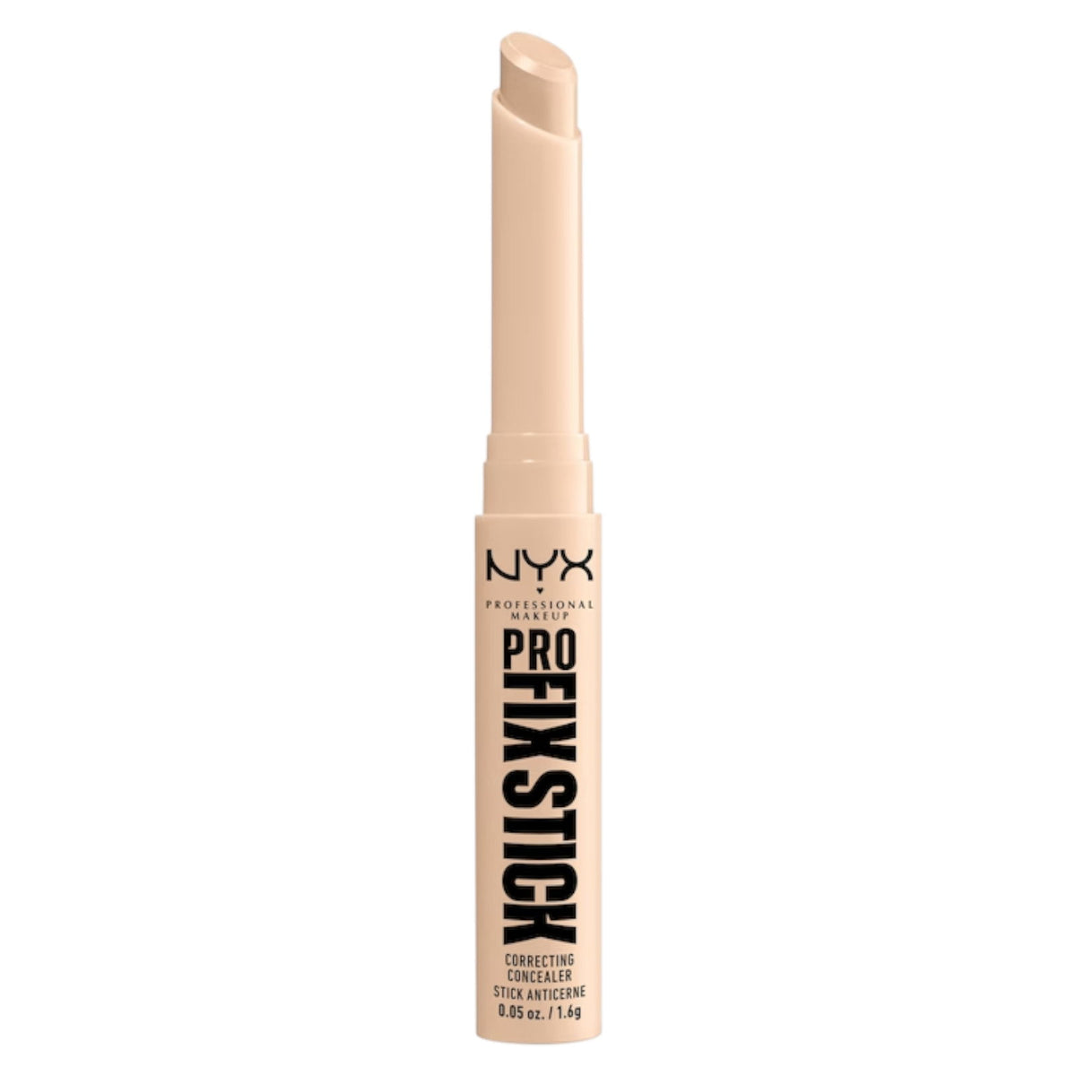 Nyx, Pro Fix Stick Correcting, Vegan, Transfer-Resistant, Pencil Concealer, 03, Alabaster, 1.6 g