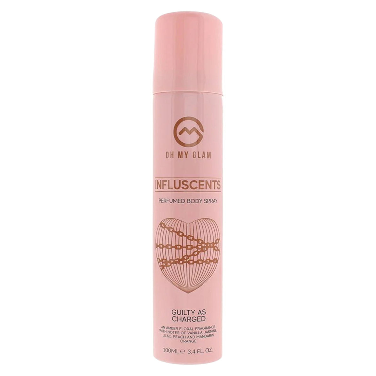 Oh My Glam, Influscents Guilty As Charged, Body Spray, 100 ml