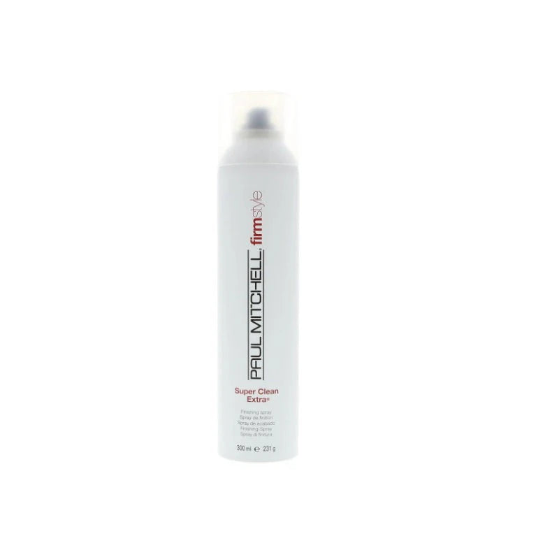 Paul Mitchell, Firm Style Super Clean Extra, Paraben-Free, Hair Spray, Finishing, Maximum Hold, 300 ml