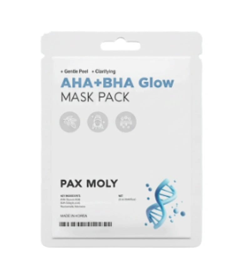 PaxMoly AHA+BHA Glow-Maskenpackung 25 ml