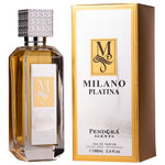 Pendora Scents, Milano Platina, Eau De Parfum, For Men, 100 ml