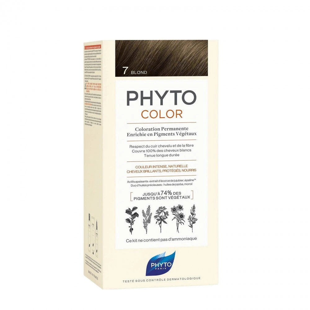 Phyto Phytocolor Permanente Haarfarbe 7 Blond 50 ml